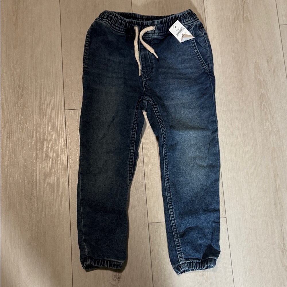 Gap Kids Denim Stretch Joggers XS Regular